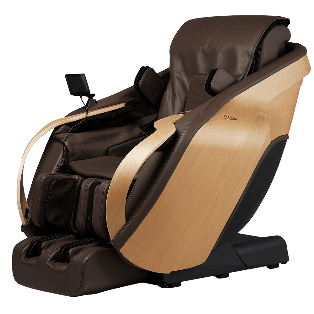 Japanischer Massagesessel CIRRUS II aus echtem Leder