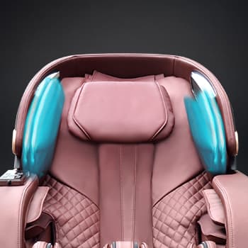 Schultermassage mit Luftkissen