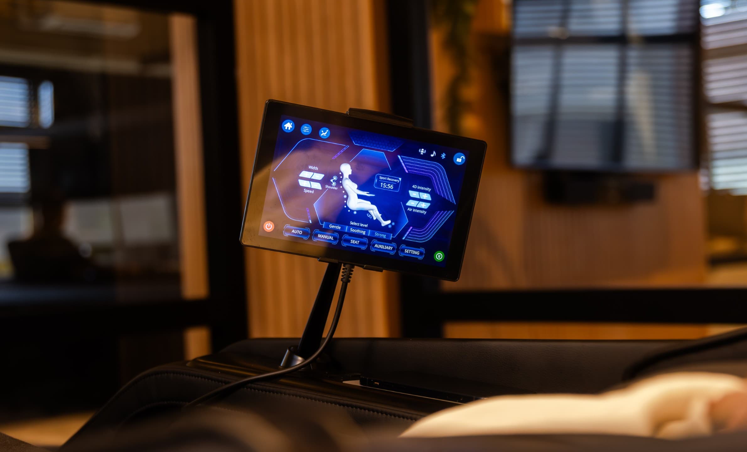 Individuelle Massage mit 5 Geschwindigkeiten und 5 Intensitätsstufen