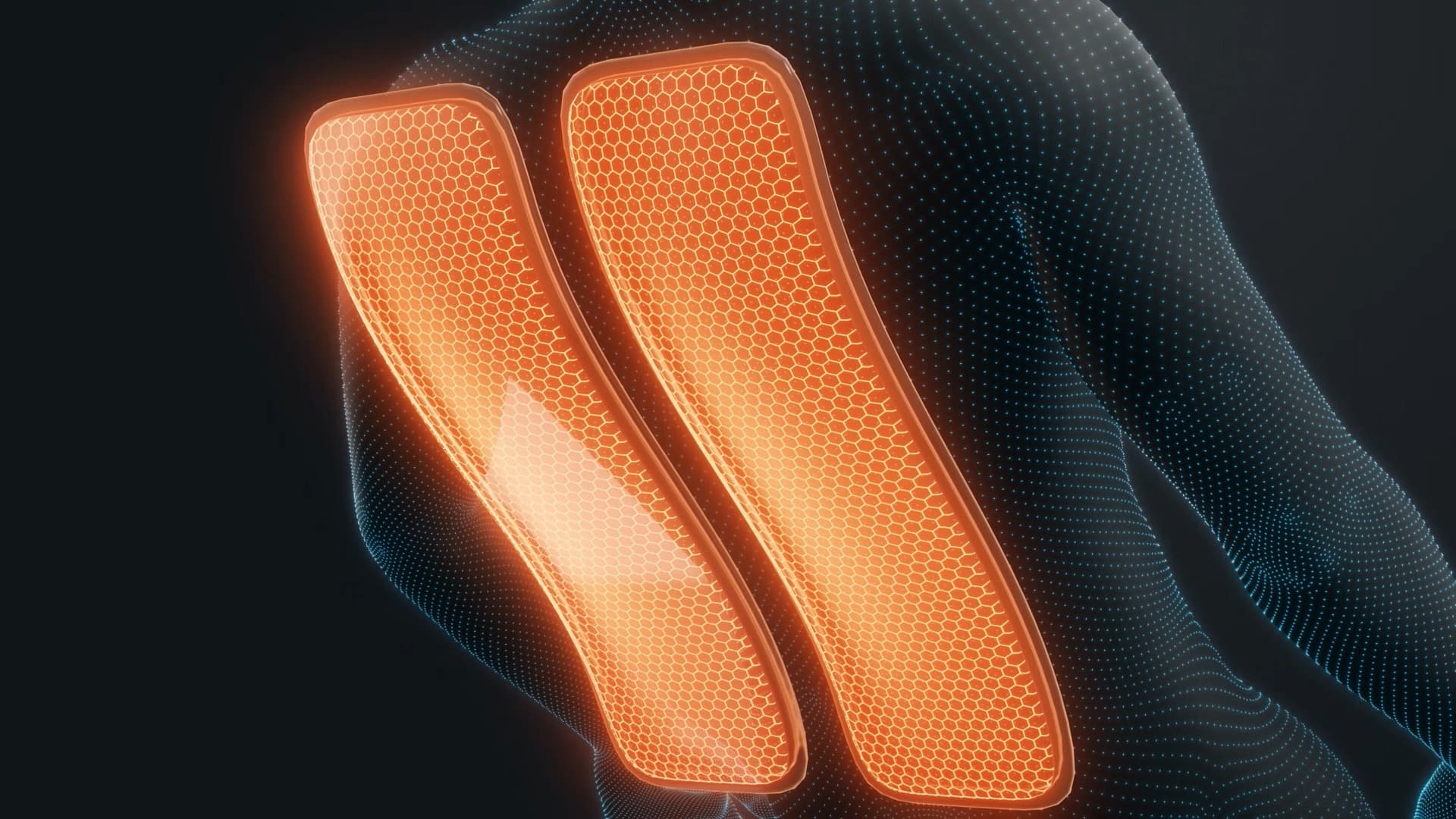 Ausgestattet mit Heizsystem