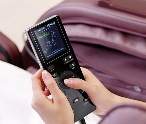 Tasten zur Steuerung. Fernbedienungshalter.