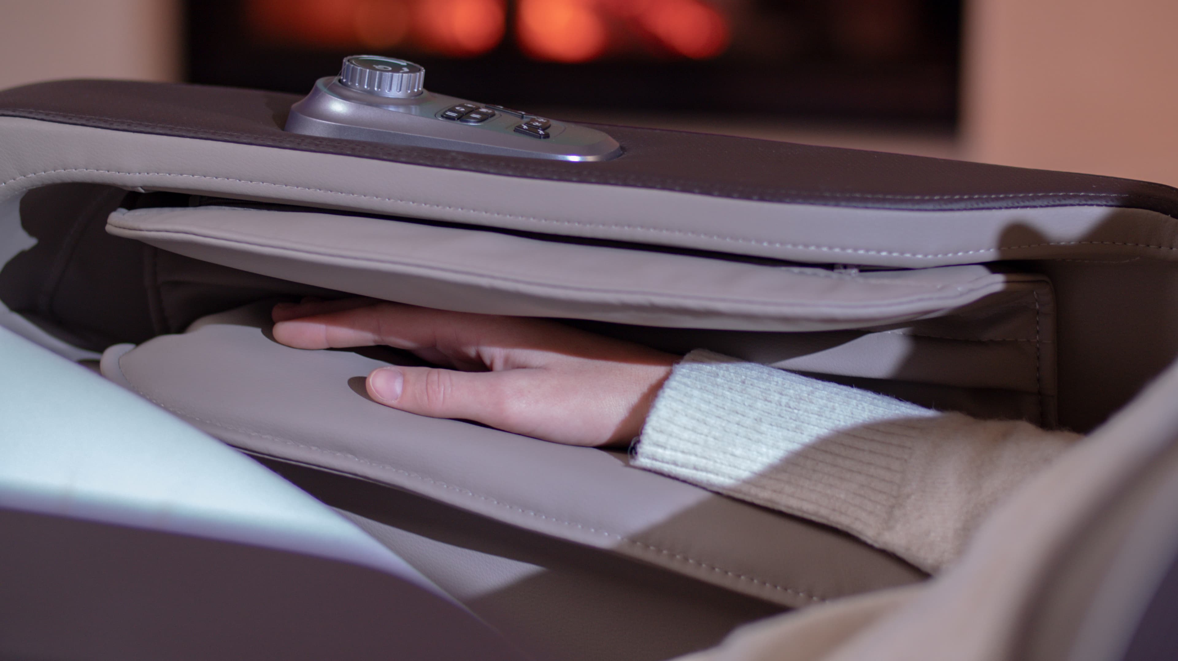 Armmassage mit Luftkissen